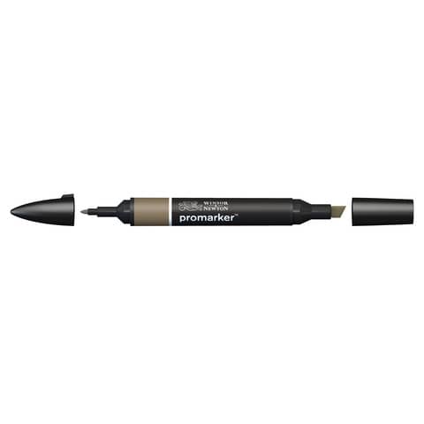 Pennarelli Winsor&Newton Promarker doppia punta fine-larga - warm grey 5 WG5 - 0203129